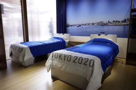 Inside the Athletes' Olympic Village .